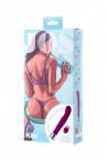Лиловый стимулятор точки G с вибрацией Jos Kiki - 21,5 см.