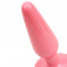 Розовая пробка для анальной стимуляции Hot Pink - 12,3 см.