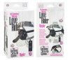 Страпон с вибрацией Love Rider Rippler - 18,5 см.