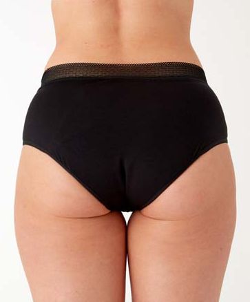 Менструальные трусы-шорты Period Pants, черный