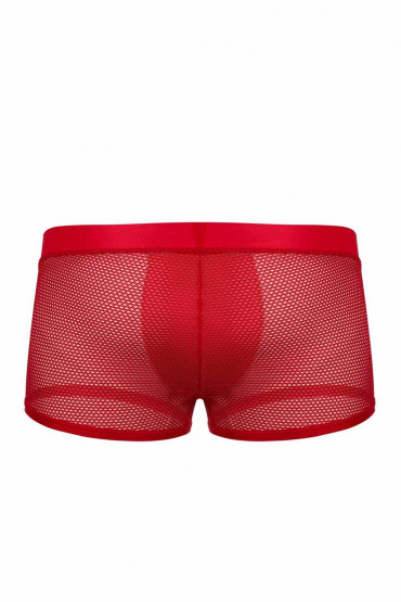 Мужские трусы-хипсы из мягкой эластичной сеточки Doreanse Sexy, красный