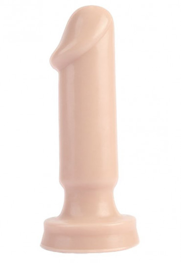 Телесный анальный фаллоимитатор Anal Trainer L - 16,5 см.