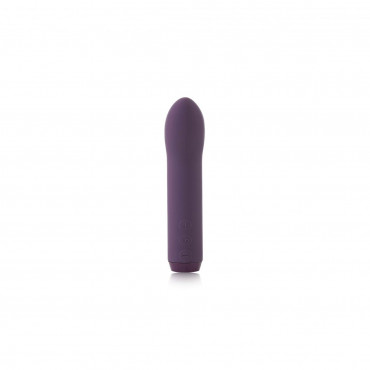 Фиолетовый мини-вибратор G-Spot Bullet - 11,4 см.
