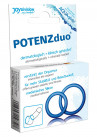 Комплект из двух синих эрекционных колец разного размера Protenzduo