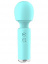 Аквамариновый перезаряжаемый мини-wand Intimate Wand