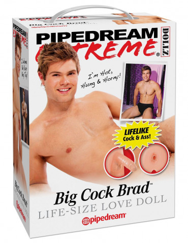 Надувная секс-кукла с фаллосом Pdx Dollz Big Cock Brad