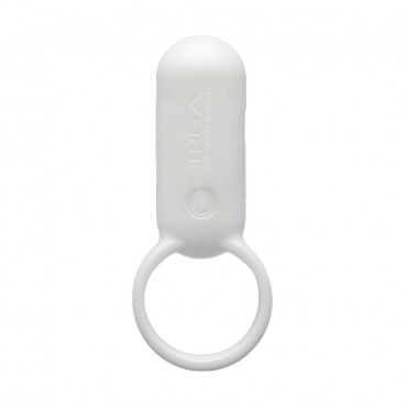Белое эрекционное кольцо Svr Pearl White