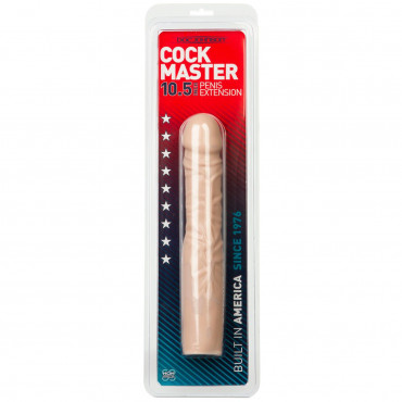Удлиняющая насадка на пенис Cock Master - 26,7 см.