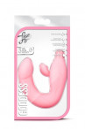 Розовый вибростимулятор G-точки Luxe Godess Pink
