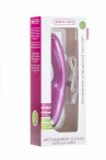 Розовый перезаряжаемый вибратор Rechargeable G-Lover - 21 см.