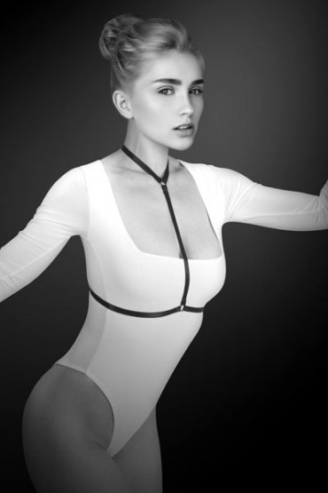 Упряжь на грудь Pamela, черный