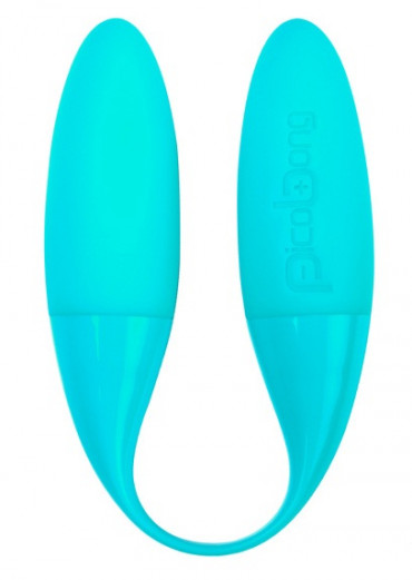 Голубой двойной вибратор Duo Vibe Mahana Blue