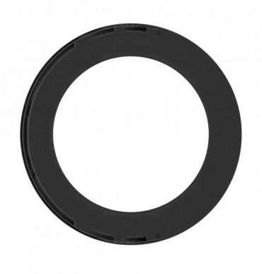 Чёрное эрекционное кольцо No.42 Cockring