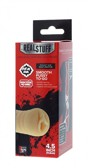 Мастурбатор-вагина Realstuff Smooth Pussy TO-GO