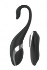 Черное виброяйцо Naghi NO.36 Rechargeable Remote Egg