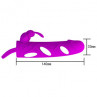 Baile Pretty Love Penis Sleeve With Ball Strap 5,5", розовая