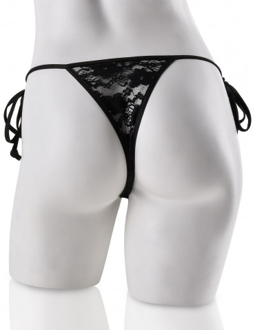 Кружевные трусики с вибропулей и пультом ДУ в виде кольца Date Night Remote Control Panties