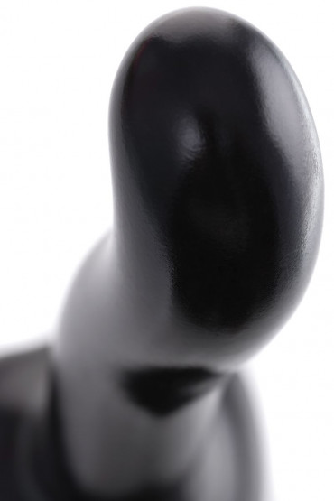 Черный стимулятор для пар P&G-Spot Dildo Size XL - 19,8 см.