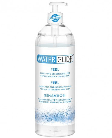Лубрикант на водной основе Waterglide Feel - 1000 мл.