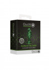 Стеклянная анальная пробка Glow in The Dark Large - 9 см.