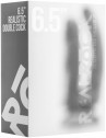 Прозрачный анально-вагинальный фаллоимитатор Realistic Double Cock 6,5 Inch - 16,5 см.