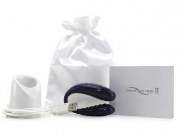Фиолетовый вибратор WE-Vibe-II Plus Purple
