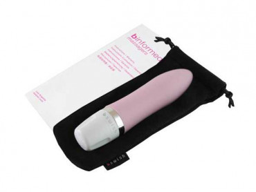 Миниатюрный вибратор bCute Classic Pink - 10,5 см.