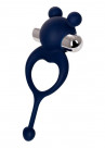 Синее виброкольцо с хвостиком Jos Mickey
