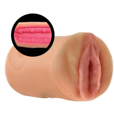 Мастурбатор-вагина Katie Morgan Travel-Size CyberSkin Pussy Stroker