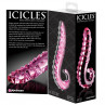 Стеклянный стимулятор Icicles № 24 - 15,2 см.