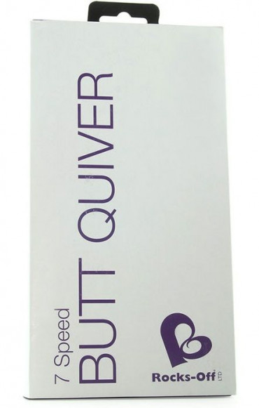 Анальная пробка с вибрацией Butt Quiver - 13 см.
