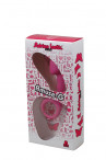 Розовый анальный стимулятор с крупной головкой Budy Pink - 13 см.