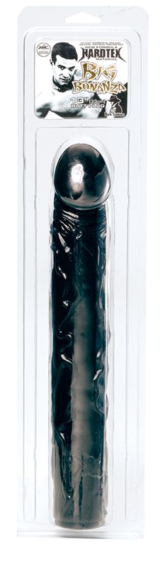 Чёрный фаллоимитатор Big Bonanza 13 Black Butt Plug - 33 см.