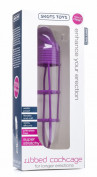 Фиолетовая насадка на пенис Ribbed Cockcage Purple