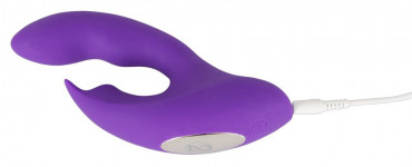 Фиолетовый G-образный вибратор Pure Lilac Vibes - 17,8 см.