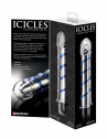 Стеклянный вибростимулятор Icicles № 20 - 17,8 см.