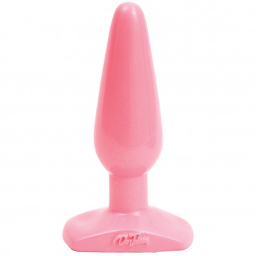 Розовая пробка для анальной стимуляции Hot Pink - 12,3 см.