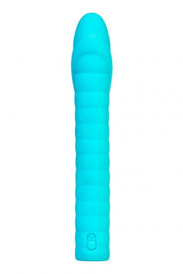 Бирюзовый вибратор Nalone Dixie - 16,7 см.