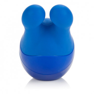 Синий вибромассажер Body & Soul Connection Massager
