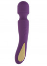 Фиолетовый wand-вибромассажёр Zenith Massager - 23 см.