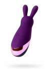 Фиолетовый стимулятор эрогенных зон Eromantica Bunny - 12,5 см.