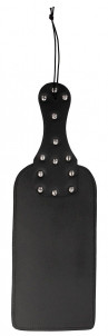 Черная шлепалка Studded Paddle - 38 см.