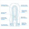 Мастурбатор с охлаждающей смазкой Tenga Original Vacuum Cup Extra Cool