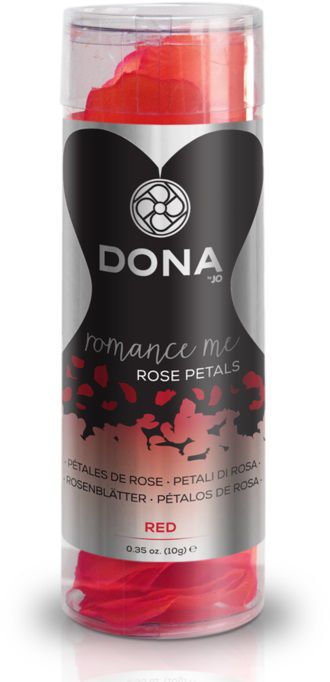 Красные декоративные лепестки роз Dona Rose Petals