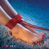 Красная веревка для связывания Bdsm Rope - 30 м.