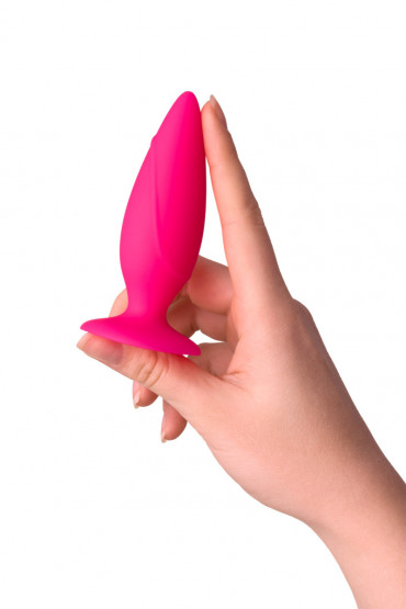 Розовая анальная втулка Popo Pleasure - 8,5 см.