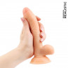 Фаллоимитатор с мошонкой Erowoman телесного цвета - 18,5 см.