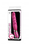 Розовый вибратор для G-стимуляции Optimal G 7.5Inch Rechargeable Vibrator - 19 см.