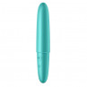 Бирюзовый мини-вибратор Ultra Power Bullet 6