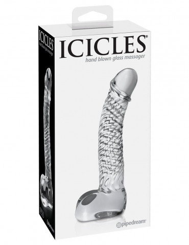 Анальный стимулятор Icicles №61 - 16,5 см.